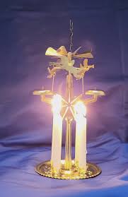 Angel Chimes With 4 Candles – The Country Christmas Loft