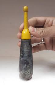 Vintage Old Handmade Beautiful Wooden aubergine/Eggplant ...