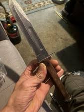 KA-BAR Wood Handle Combat Collectible Fixed Blade Knives for sale | eBay