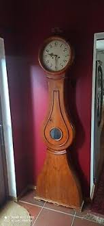 Biedermeier Standuhr ca. 1860 Original selten schöne Form | eBay