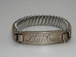 PETITE VINTAGE PITMAN & KEELER STERLING SILVER SWEETHEART EXPANSION BRACELET! | eBay