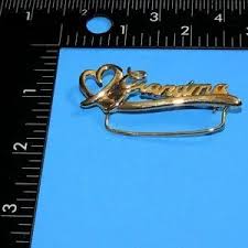 KIS | Jewelry | Vintage Signed Kis Grandma Charm Holder ...