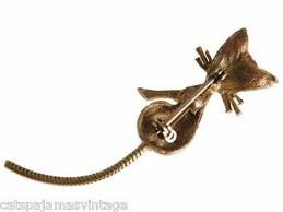 1960s Cat Brooches / Pair of Vintage Gold and Rhinestone Cat Pins / Gold Kitten Pins With Green Rhinestone Eyes - Etsy