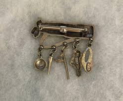 JJ Pewter Golf Pin Bag of Clubs Woman Girl Golfing - Etsy