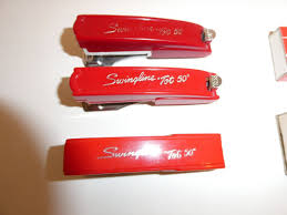 VTG Lot of 3 Swingline Tot 50 Red Staplers Plus 1 Full 1 ...