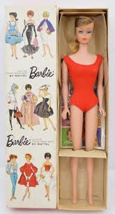 Sold at Auction: Gorgeous Mattel 850 dark blonde swirl ponytail barbie in original box