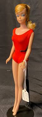 Vintage Blonde Swirl Ponytail Barbie w/Original Swimsuit NO BOX – Doll Peddlar