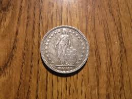 SWITZERLAND 1 FRANC 1939 SILVER COIN (1030) | eBay