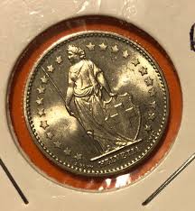 1982 Switzerland 1 Franc UNCIRCULATED Coin-KM24a.2 | eBay