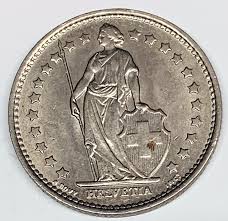 C3231 SWITZERLAND COIN, ONE FRANC 1968 | eBay