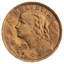 Buy Gold Swiss 20 Francs - Helvetia Online - Pure ...