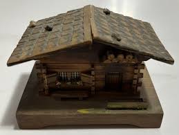 Vintage Huggler & Company Interlaken Music Box Switzerland Chalet, Jewelry | eBay