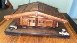 Vintage cabin chalet music box. Laura's | Mercari