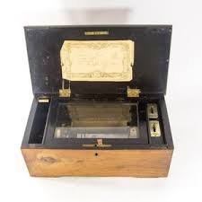 Antique Cylinder Music Box - Etsy