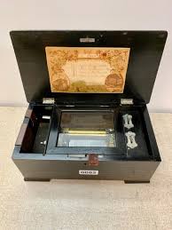 Sold at Auction: L'Epee 4 Tune Cylinder Music Box Made in France