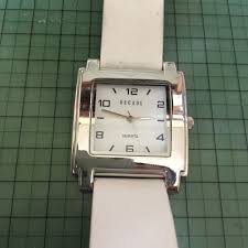 Decade Analog Quartz Women Ladies' Watch, White, Battery ...