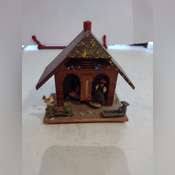 Vintage German weather house - Lil Dusty Online Auctions - All Estate Services, LLC