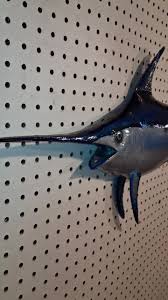 Broadbill Swordfish Hand Carved Sculpted Taxidermy Replica ...