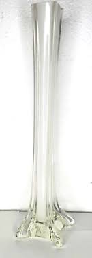 Vintage 1970s White Glass Eiffel Tower Vase | eBay Australia