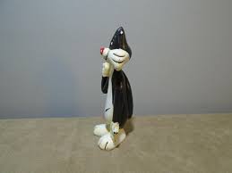 VINTAGE 1985 WARNER BROS RUBBER LOONEY TUNES SYLVESTER 5 ...
