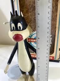 VTG Warner Store Exclusive Looney Tunes Sylvester Cat Wooden ...