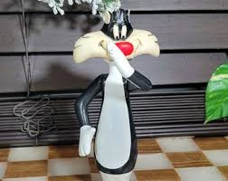 Sylvester, Juguete, Estatua, Figura, Móvil, Vintage 60s ...