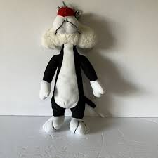 VTG Sylvester the Cat Looney Tunes 12" Plush Rare but Damaged | eBay Australia