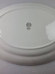 Pope Gosser Spring Floral 15" Platter Serving Tray Coin Gold ...