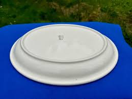 1940 Rio Grande D&RGW Oval China Platter "Prospector" 11-3/8 ...