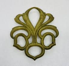 Collectible Brass 1950-1959 Time Period Manufactured Trivets for sale | eBay