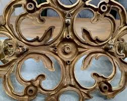 Lovely Vintage Syroco Gold Rococo Hollywood Regency 3-arm Wall Candle Sconce, Wall Candle Holder, Vintage Wall Candle Holder, Candle Sconce, - Etsy