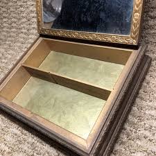 Vintage Jewelry/Keepsake Box w/image by Jean Baptiste Pater ...