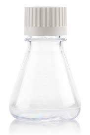 EZBio®pure® 125mL Baffle Erlenmeyer Flask with Vented VersaCap® – Sterile – Foxx Life Sciences