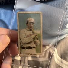 1909 T206 Sweet Cap OP Heinie Wagner Bat on left shoulder ...