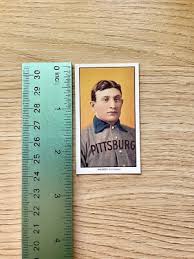 Honus Wagner Piedmont #150 Cigarette Card 1995 T206 Reprint Mint Condition | eBay