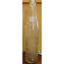 Tab Soda Bottle-9 1/2"-10 oz.. White label-No Chips on eBid ...