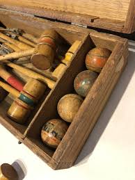 Vintage Parlor Table Croquet Set – Kofski Antiques