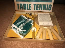 Antique Table Tennis Game with Instructions and 4 paddles original box Pressman | eBay