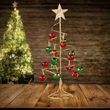 EUDIDV Xmas Tree Decor Tabletop Metal Christmas Tree Wrought ...