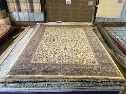 Lina 9.6x12.6 Ivory Hand-Knotted Oriental Rug – Banana Manor Rug Factory Outlet