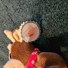 Vintage 1998 Coca-Cola Plush Beanie Moose 5.5" Holding Coke Bottle | eBay