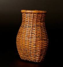 Japanese Ikebana Bamboo hanging basket QQ1 | eBay