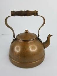 Copper Tea Pot Kettle Tagus R52 Portugal Rustic Farmhouse Kitchen Teapot Vintage | eBay
