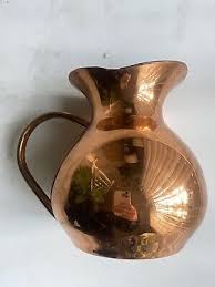 MCM Copper Pitcher, GORGEOUS Copper vessel | eBay