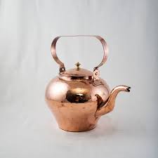Copper Tea Kettle - French Metro Antiques