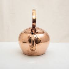 Copper Tea Kettle - French Metro Antiques