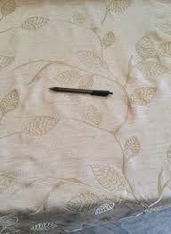 robert allen growing leaf Homewood taupe embroidery fabric ...