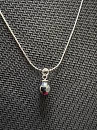 VINTAGE STERLING SILVER 925 Hematite Pendant £21.40 - PicClick UK
