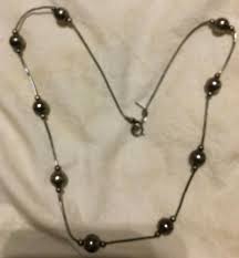 LIQUID STERLING SILVER BEAD 18" NECKLACE | eBay