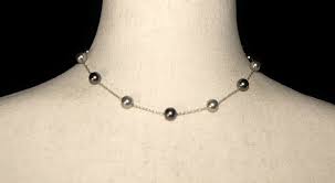 Vintage Roman 16-18 1/2 Inch Silver Tone and Silver Tone ...